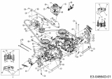 Cub Cadet Ersatzteile Zero Turn FMZ 50 17CI4BFP603  (2011) Fahrantrieb