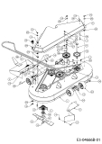 Cub Cadet Ersatzteile Zero Turn FMZ 48 17BI4BFY603  (2010) Mähwerk Y (48/122cm)