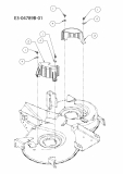 Ersatzteile M Tech Rasentraktoren M 155/92 A Typ: 13AM485E605  (2010) Abdeckung Mähwerk