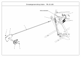 Ersatzteile Zubehör Kompakttraktoren Streuer für CC 2000/3000 RD Serie, Splittmengenregulierer Typ: 596-241-600  (2012) Grundgerät