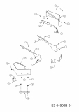 Ersatzteile Gutbrod Rasentraktoren GLX 92 SHL-SK Typ: 13AF51GI490  (2011) Abdeckungen Mähwerk I (36/92cm)