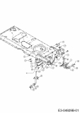 Ersatzteile Gutbrod Rasentraktoren GLX 105 RH Typ: 13DJ51GN690  (2012) Vorderachse