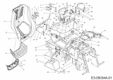Cub Cadet Ersatzteile Kompakttraktoren CC 3250 RDH 4 WD 54A1G8RU603  (2011) Armaturenbrett, Motorhaube