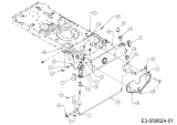Ersatzteile MTD Rasentraktor LG 175 Typ: 13AN773G600  (2009) Vorderachse 