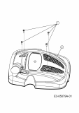 Ersatzteile MTD Benzin Rasenmäher mit Antrieb Smart 42 SPO Typ: 12A-LCJD600  (2014) Motorhaube M2 