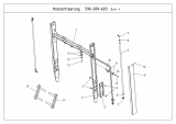 Ersatzteile Zubehör Kompakttraktoren Grasfangeinrichtung inkl. Entleerung für CC 2000/3000 RD Serie, 400 l Box mit Hochentleerung (nicht CC 2250 RD) Typ: 596-209-603  (2009) Aushebung Fangkorb