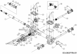 Ersatzteile MTD Motorhacke T/405 M Typ: 21AA46M3678  (2016) Getriebe 