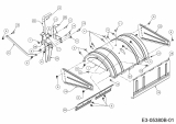 Ersatzteile MTD Motorhacke T/405 M Typ: 21AA46M3678  (2020) Fräsgehäuse 