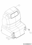 Ersatzteile MTD Motorhacke T/405 M Typ: 21AA46M3678  (2018) Keilriemenschutz 