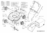 Ersatzteile MTD Benzin Rasenmäher ohne Antrieb 395 PO Typ: 11BBB1JD600  (2010) Grundgerät 