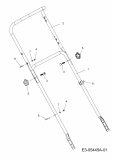 Ersatzteile Best Garden Motormäher BG Premium 53 P Typ: 11C-84M1625  (2010) Holm