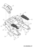 Cub Cadet Ersatzteile Zero Turn All Rounder 1050 17AI9BKP603  (2010) Sitzwanne