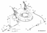 Ersatzteile WOLF-Garten Benzin Rasenmäher mit Antrieb Ambition 48 AHW Typ: 12C-118R650  (2012) Höhenverstellung 