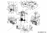 Ersatzteile B Power Rasentraktoren BT 145-92 AH Typ: 13IM71KE648  (2016) Fahrantrieb
