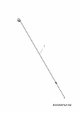 Ersatzteile MTD Benzin Rasenmäher ohne Antrieb KG 46 MB Typ: 11A-700G696  (2012) Bremszug bis 24.01.2012 