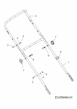 Ersatzteile Best Garden Motormäher mit Antrieb BG Premium 53 SPHWM Typ: 12A-85FQ625  (2010) Holm