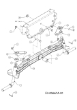 Cub Cadet Ersatzteile Gartentraktoren GT 1224 14AI94AP603  (2010) Vorderachse