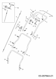 Ersatzteile WOLF-Garten Benzin Vertikutierer UV 35 B Typ: 3635000 Serie H  (2011) Holm 