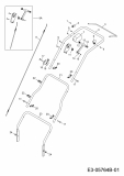Ersatzteile WOLF-Garten Benzin Vertikutierer UV 35 B Typ: 3635000  (2015) Holm 
