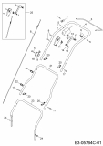 Ersatzteile WOLF-Garten Benzin Vertikutierer UV 35 B Typ: 3635000  (2018) Holm 