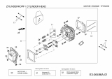 Ersatzteile MTD-Motoren Vertikal 1P70WHB Typ: 752Z1P70WHB  (2010) Zylinderkopf
