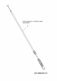 Ersatzteile MTD Benzin Rasenmäher mit Antrieb SPBHW 53 Typ: 12AI868R678  (2010) Schaltzug 