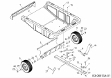 Ersatzteile Zubehör Garten- und Rasentraktoren Anhänger Smart Cart (45-0464-100) Typ: 196-062-000  (2016) Grundgerät