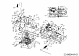 Ersatzteile MTD Rasentraktor LG 200 H Typ: 13TT793G678  (2011) Fahrantrieb, Pedale 