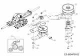Ersatzteile Mastercut Rasentraktoren Mastercut 96 Typ: 13HH761F659  (2015) Variator