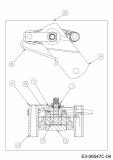 Ersatzteile MTD Rasentraktor Smart RF 125 Typ: 13HH76KF600  (2016) Bremse 