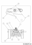 Ersatzteile MTD Rasentraktor BE 96 T Typ: 13IH76KF648  (2018) Bremse 