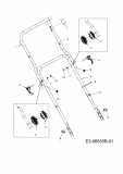 Ersatzteile Sterwins Motormäher mit Antrieb 460 BTC Typ: 12C-J64H638  (2013) Holm