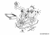 Cub Cadet Ersatzteile Zero Turn RZT 42 17AE2ACS603  (2013) Mähwerk S (42/107cm)