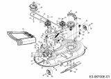 Ersatzteile Troy-Bilt Zero Turn Colt XP 42 Typ: 17AF2ACS309  (2014) Mähwerk S (42/107cm)
