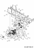 Cub Cadet Ersatzteile Gartentraktoren CC 1224 KHP 14HQ94AP603  (2015) Fahrantrieb