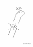 Ersatzteile Tchibo Elektromäher 2.34 E Typ: 276212  (2011) Holm, Schalter