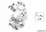 Ersatzteile MTD Elektro Rasenmäher ohne Antrieb 3816 EHW Typ: 18ACH4H2600  (2011) Grundgerät 
