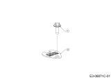 Cub Cadet Ersatzteile E-Rasentraktoren XT2 ES107 33ABA7ES603 (2022) Abdeckung
