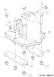 Cub Cadet Ersatzteile Holzspalter LS 27 24BG5HM5710  (2013) Spaltkeil