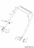 Ersatzteile WOLF-Garten Schneefräse Select SF 53 Typ: 31A-2M1E650  (2016) Holm 