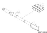 Cub Cadet Ersatzteile Schneefräsen 221 LHP 31AR2T6D603  (2019) Reinigungswerkzeug