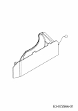Ersatzteile Zubehör Zero Turn Mulch Kits für RZT 50 mit Mähwerk P (50/127cm) Typ: OEM-190-193  (2011) Mulchstopfen