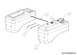Cub Cadet Ersatzteile Zero Turn Z-Force S 54 17AI5GHC010  (2014) Tank