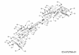 Ersatzteile Zubehör Garten- und Rasentraktoren Schneefräsen für 500 Serie Typ: OEM-190-032  (2017) Aushebung Fräsgehäuse