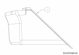 Ersatzteile WOLF-Garten Benzin Rasenmäher mit Antrieb Expert 46 BA ES Typ: 12AEK18Z650  (2012) Mulchstopfen 