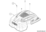 Cub Cadet Ersatzteile Motormäher mit Antrieb CC 48 SPOE 12AE16M4603  (2014) Motorhaube M4