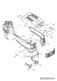 Ersatzteile Verts Loisirs Rasentraktoren VL 92 HBA Typ: 13AM71TE617  (2012) Motorhaube T-Style