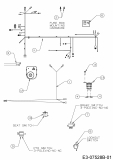 Ersatzteile Gartenland Rasentraktoren GL 20-105 H Typ: 13HT993N640  (2014) Elektroteile