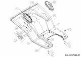 Ersatzteile WOLF-Garten Rasentraktor Expert 92.165 A Typ: 13HN90WE650  (2015) Sitzwanne 