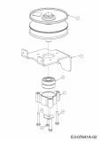 Ersatzteile MTD Rasentraktor Minirider 76 SD Typ: 13A226JD600  (2012) Variator 